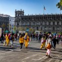 MEX CDMX MexicoCity 2019MAR28 Zocalo 014  The   Palacio Municipal   ( Federal District buildings or City Hall ) anchors the southern edge of the sqare. : - DATE, - PLACES, - TRIPS, 10's, 2019, 2019 - Taco's & Toucan's, Americas, Central, Day, March, Mexico, Mexico City, Month, North America, Thursday, Year, Zócalo